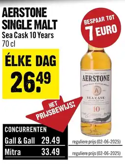 Dirck 3 Aerstone single malt aanbieding