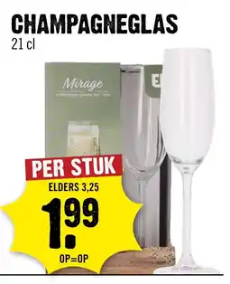 Dirck 3 Champagneglas aanbieding