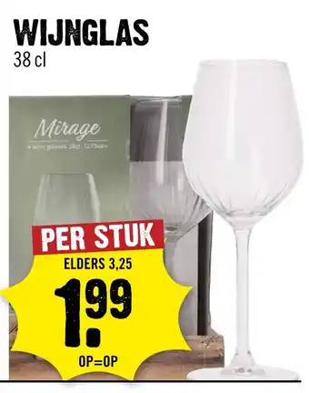 Dirck 3 Wijnglas aanbieding