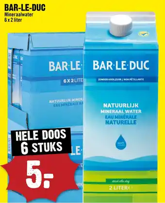 Dirck 3 Bar-le-duc Mineraalwater aanbieding