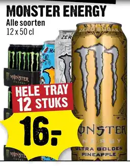Dirck 3 Monster energy aanbieding