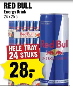 Dirck 3 Red bull Energy Drink aanbieding