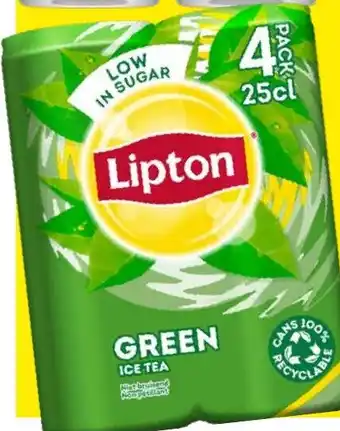 Dirck 3 Lipton Ice tea Green aanbieding