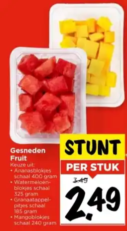 Vomar Voordeelmarkt Gesneden Fruit aanbieding