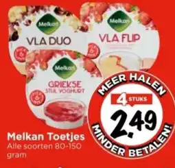 Vomar Voordeelmarkt Melkan Toetjes aanbieding