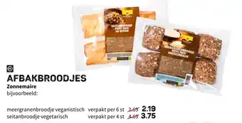 Ekoplaza Afbakbroodjes zonnemaire aanbieding