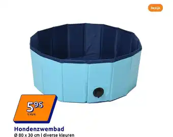 Action Hondenzwembad aanbieding