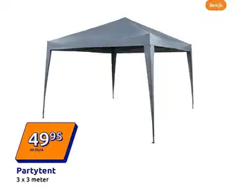 Action Partytent aanbieding