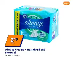 Action Always Free Day maandverband Normaal aanbieding