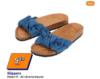 Action Slippers aanbieding