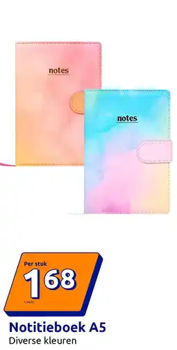 Action Notitieboek A5 aanbieding