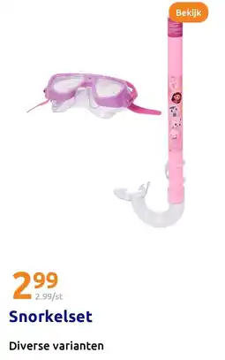 Action Snorkelset aanbieding