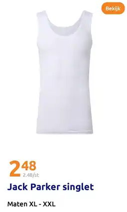Action Jack Parker singlet aanbieding