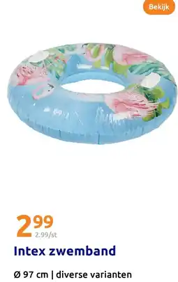 Action Intex zwemband aanbieding