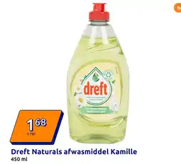 Action Dreft Naturals afwasmiddel Kamille aanbieding