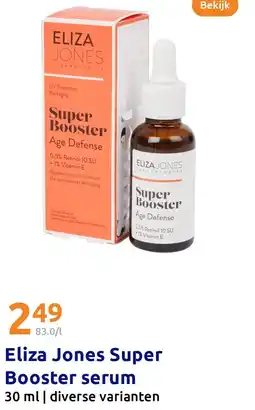 Action Eliza Jones Super Booster serum aanbieding