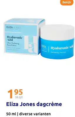 Action Eliza Jones dagcrème aanbieding