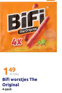 Action Bifi worstjes The Original aanbieding