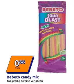 Action Bebeto candy mix aanbieding
