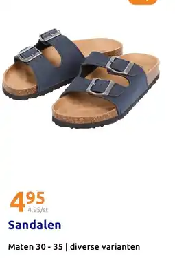Action Sandalen aanbieding