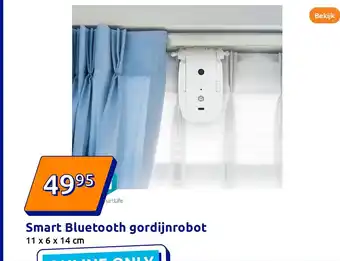 Action Smart Bluetooth gordijnrobot aanbieding