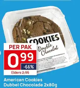 Butlon American Cookies Dubbel Chocolade aanbieding