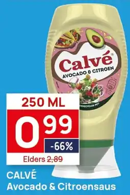 Butlon Calvé Avocado & citroen aanbieding