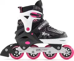 Bol.com SFR Pulsar verstelbare inline skates - Maat 30.5-34 - roze aanbieding