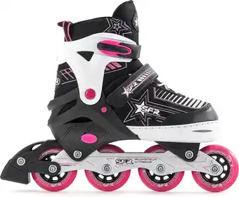 Bol.com SFR Pulsar verstelbare inline skates - Maat 30.5-34 - roze aanbieding