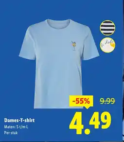 Lidl Dames-T-shirt aanbieding