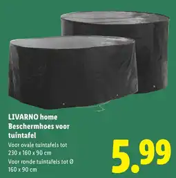 Lidl Livarno home beschermhoes voor tuintafel aanbieding