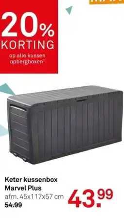 Karwei Keter kussenbox Marvel Plus aanbieding