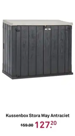 Karwei Kussenbox Stora Way Antraciet aanbieding