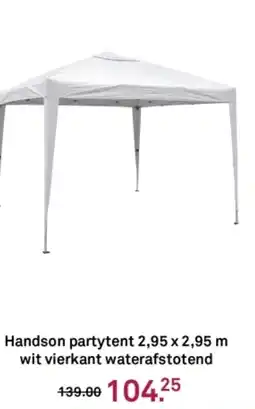 Karwei Handson partytent wit vierkant waterafstotend aanbieding
