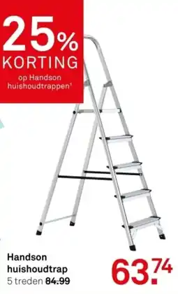 Karwei Handson huishoudtrap aanbieding