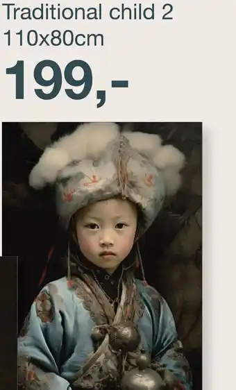 IN.HOUSE Traditional child 2 aanbieding