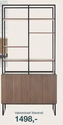 IN.HOUSE Vakkenkast Marandi aanbieding
