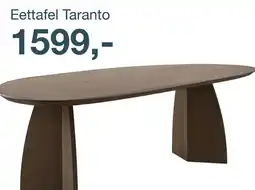 IN.HOUSE Eettafel Taranto aanbieding