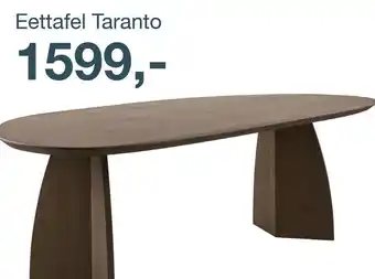 IN.HOUSE Eettafel Taranto aanbieding