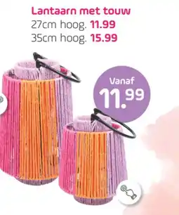 Coppelmans Lantaarn met touw aanbieding