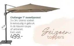 Coppelmans Challenger T² zweefparasol aanbieding