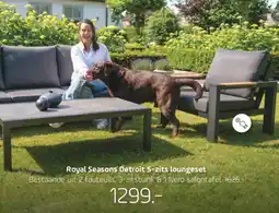 Coppelmans Royal Seasons Detroit 5-zits loungeset aanbieding