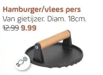 Coppelmans Hamburger/vlees pers aanbieding