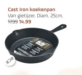 Coppelmans Cast Iron koekenpan aanbieding