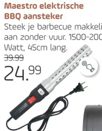 Coppelmans Maestro elektrische BBQ aansteker aanbieding