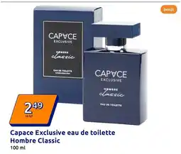 Action Capace Exclusive eau de toilette Hombre Classic aanbieding
