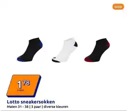 Action Lotto sneakersokken aanbieding