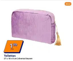 Action Toilettas aanbieding