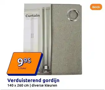 Action Verduisterend gordijn aanbieding
