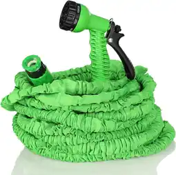 Amazon TRESKO Flexi Wonder Flexibele tuinslang, waterslang, rekbaar 15 Meter aanbieding